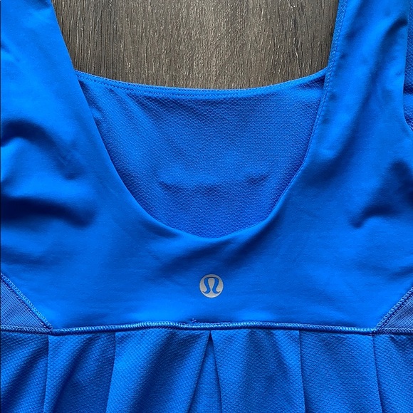 LULULEMON TAME ME RUN TANK TOP PIPER BLUE STRIPE - Picture 6 of 9